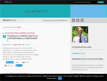 Tablet Screenshot of lecolonel.net